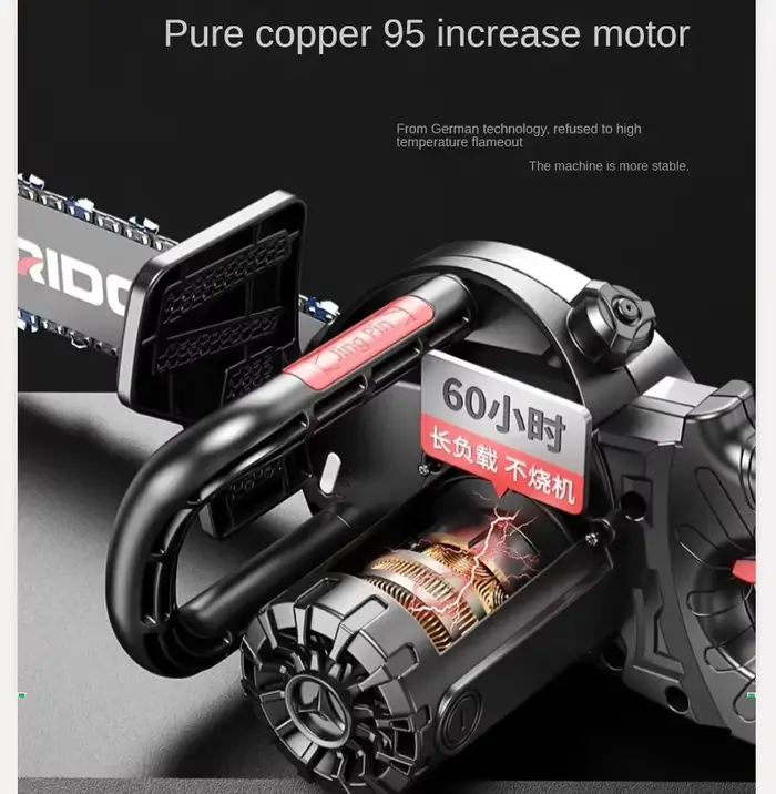 Scie à chaîne électrique haute puissance 220V pour la coupe du bois