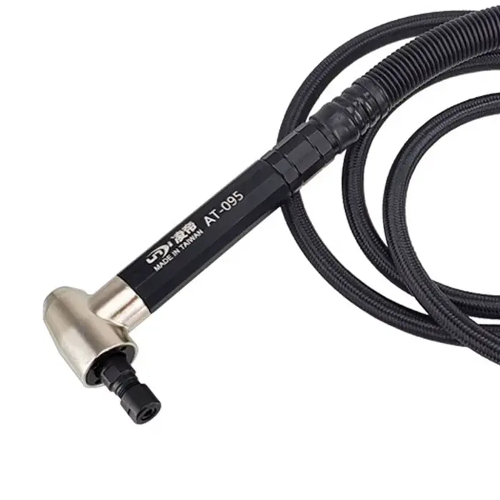 Lingdi-Stylo de meulage pneumatique à coude AT-095, résistant à l'air, 3mm, 90