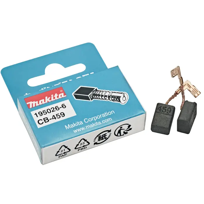 1 paire balais de charbon originales 6 x 9 x 13 mm CB459