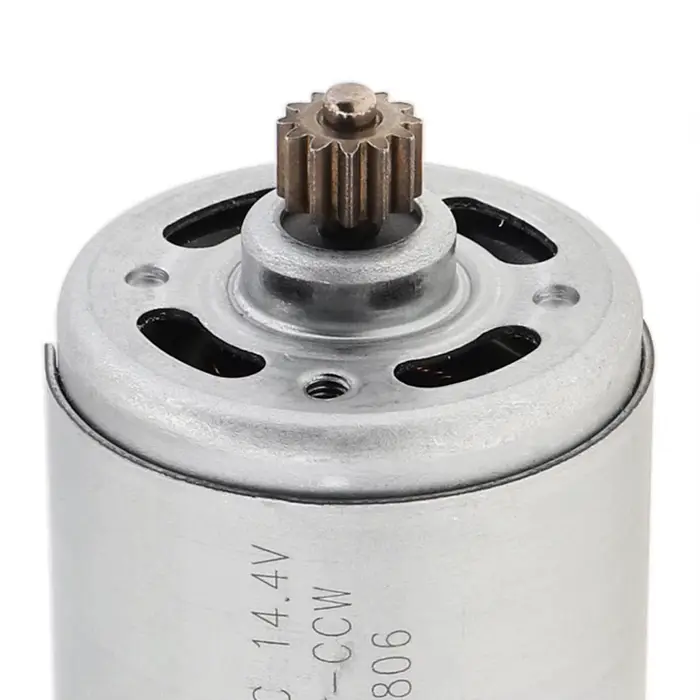 Moteur électrique RS550 à 12 dents