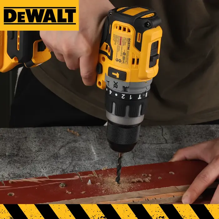 Dewalt 2000 tr/min perceuse électrique sans fil pilote sans brosse vitesse réglable