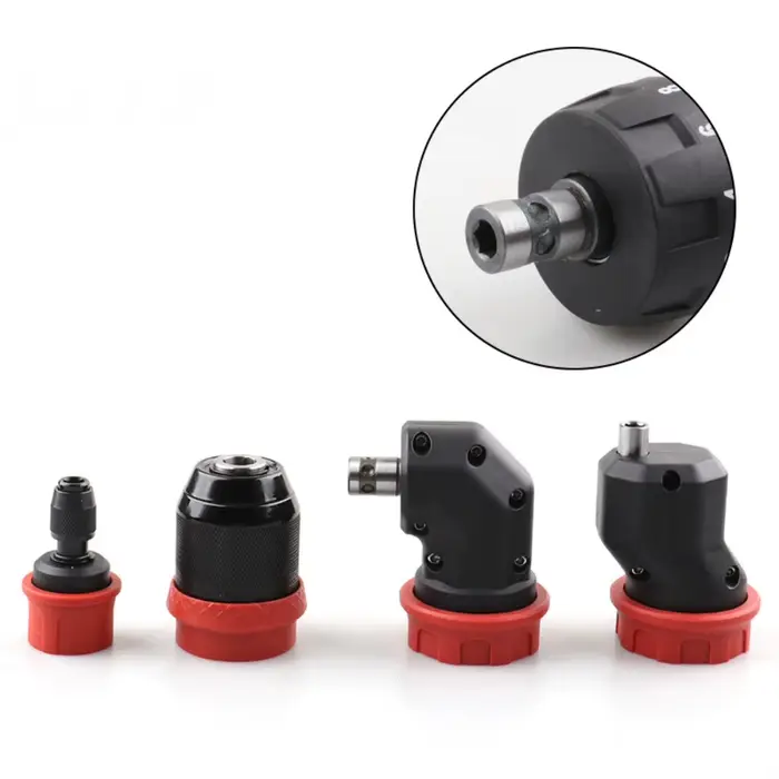 Mandrin de conversion de perceuse à dégagement rapide pour embouts hexagonaux de 6