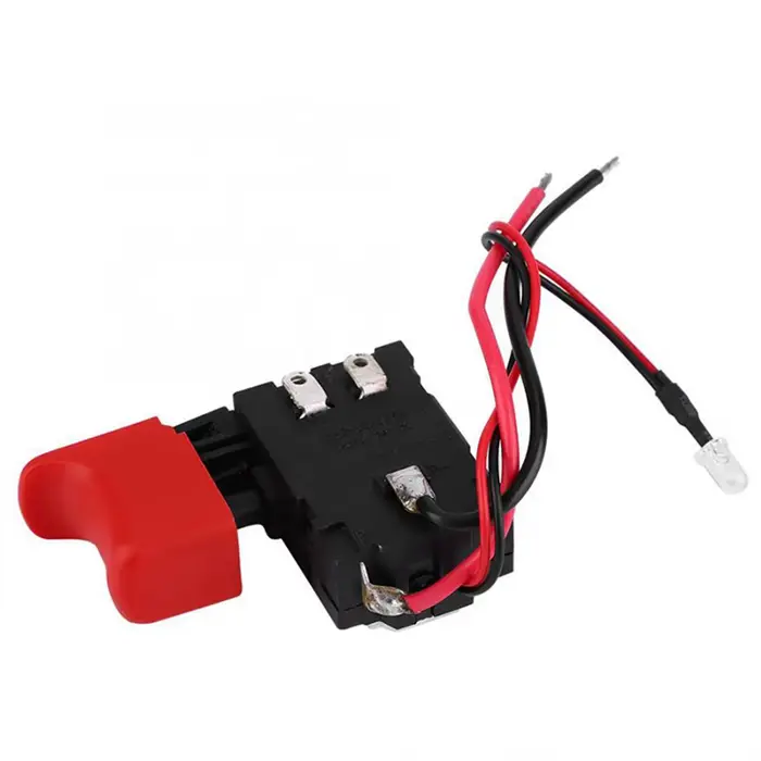 Joli à gâchette réglable pour perceuse électrique, noir, CC, CW, CCW, 7.2V-24V