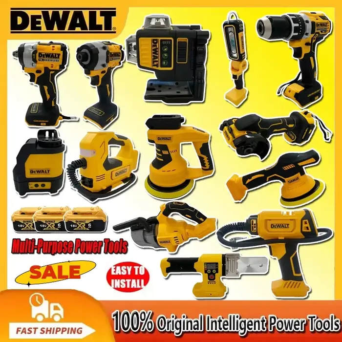 Outils électriques multifonctionnels DeWalt sans fil
