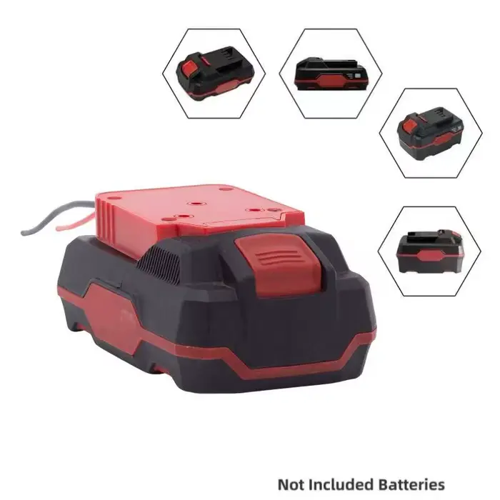 Adaptateur de batterie pour Lidi Parkside X20VTeam, avec porte-fusible et bornier de commutation, fi