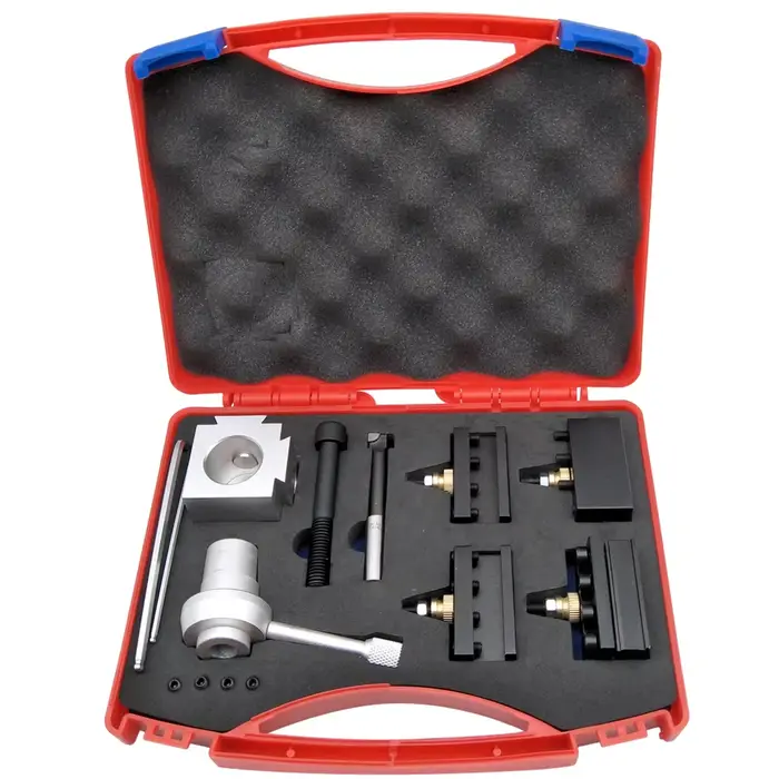 Mini outil de changement rapide, porte-outil de tour, porte-coupe-poteau, kit de vis, barre d'alésag