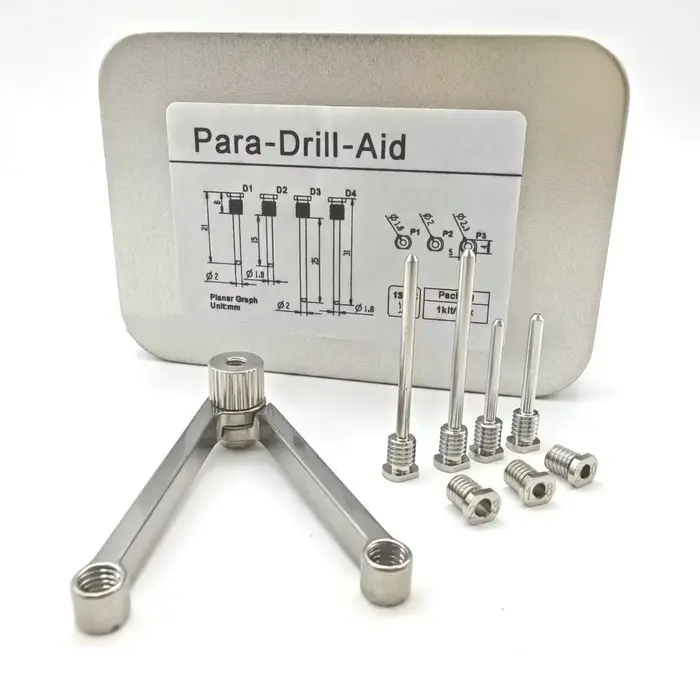 Outils dentaires Implant Para perceuse aide Guide d'implant outil Oral parallèle dentisterie Implantation localisateur de Position