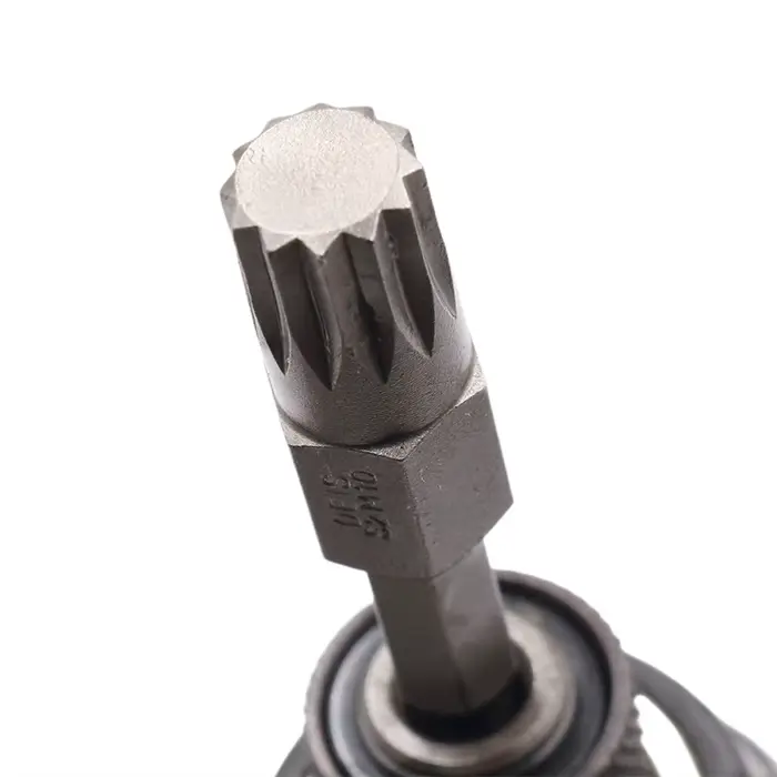 Tournevis Torx cannelé à 12 points