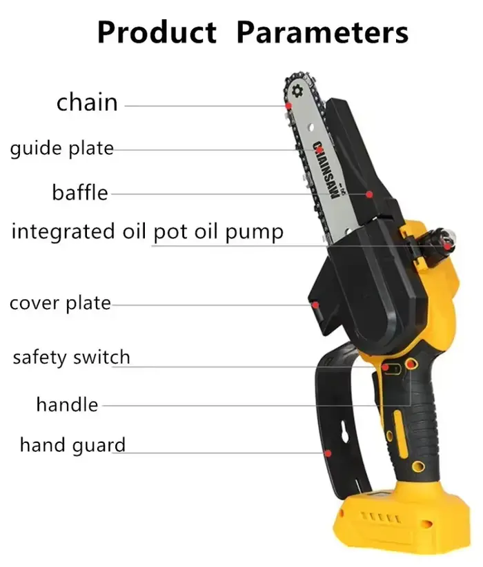 Tronçonneuse électrique sans fil DeWALT
