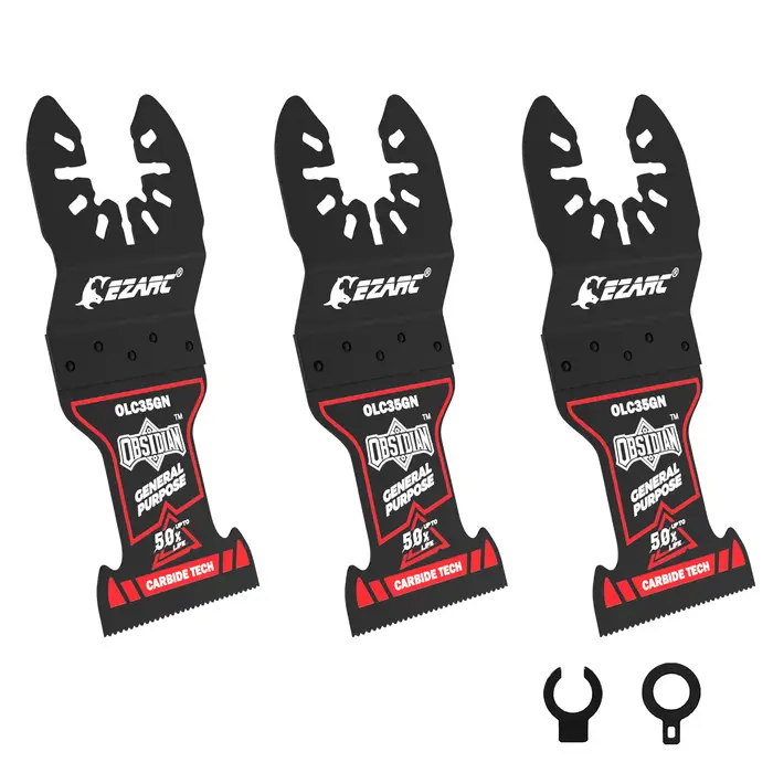 EZARC 3 lames oscillantes en carbure Obsidian