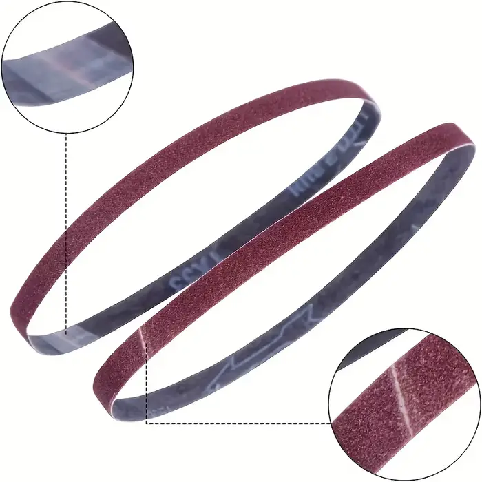 Bande abrasive, taille 13×457 mm