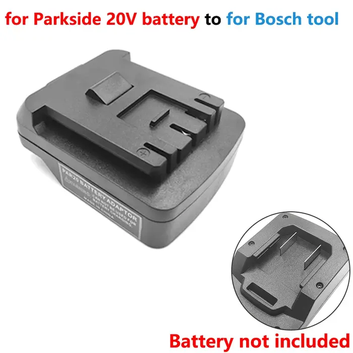 Adaptateur de batterie Li-ion 20V pour Parkside