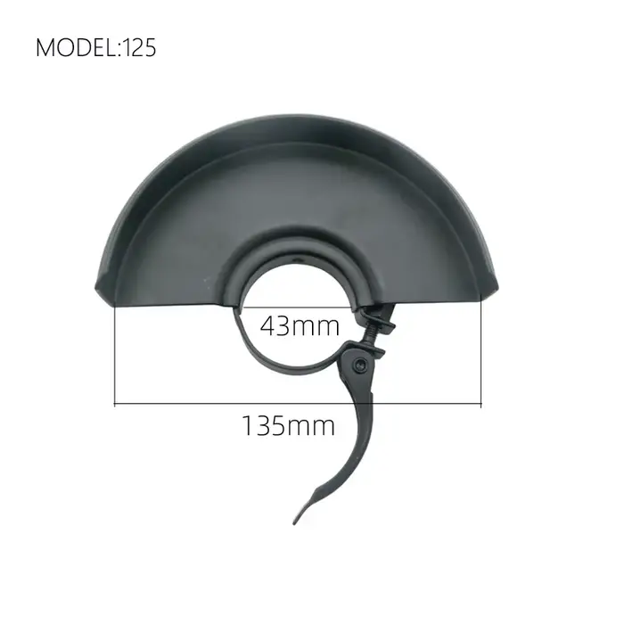 Cache pour meuleuse d'angle 125 mm 100/115/150 mm