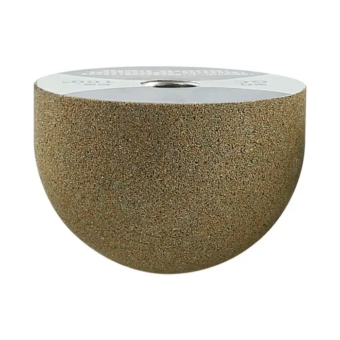 Roue de polissage diamantée brasée pour gravure et meulage de pierres