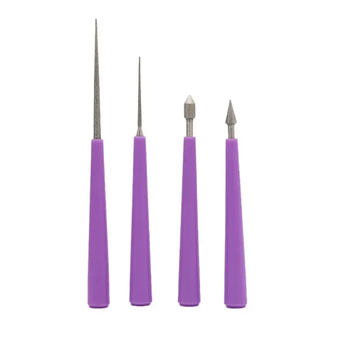 Lot de 4 outils d'agrandissement de trous diamantés