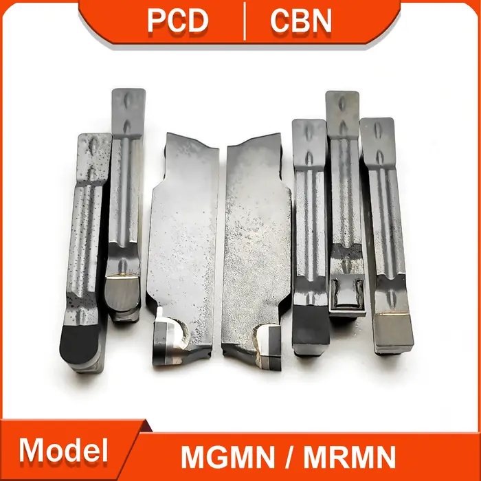 Les outils de tournage MGMN MRMN 150 200 300 400, outils PCD, sont utilisés pour les métaux non ferr