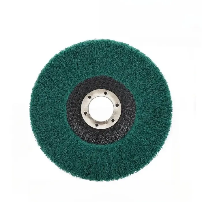 Disque de roue de polissage à lamelles Non tissées pour meuleuse d'angle