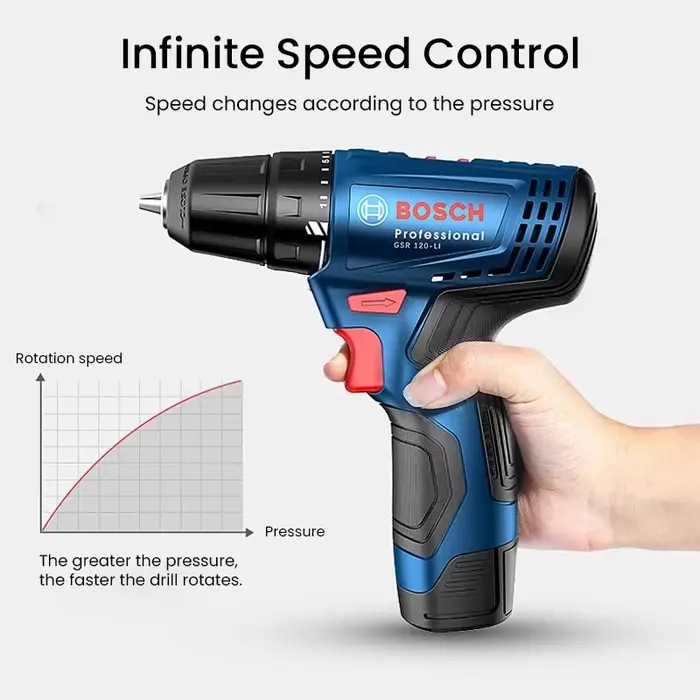 Perceuse électrique Bosch GSR120-LI 12V