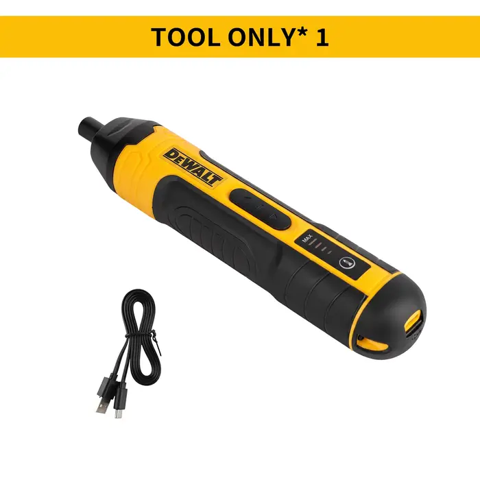 Tournevis électrique sans fil DEWALT, perceuse réglable rechargeable 1300mAh, démontage multifonctio