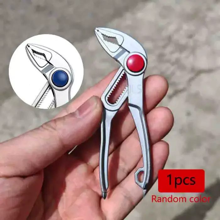 Pince à pompe à eau 4 pouces, mini-pince multifonctionnelle réglable pour tuyauterie, outil multifon