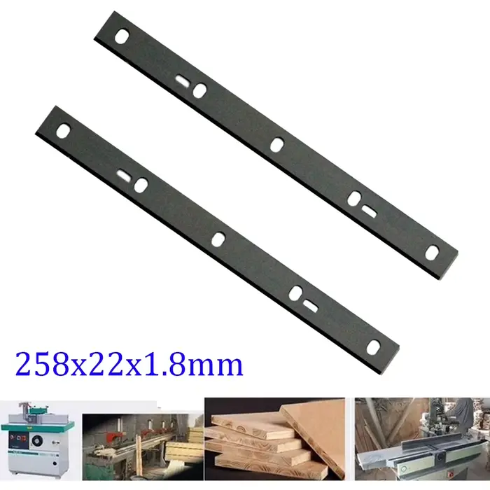 Lames de raboteuse HSS pour Scheppach HMS1080 HMS1050 HMS1070 Gde 254