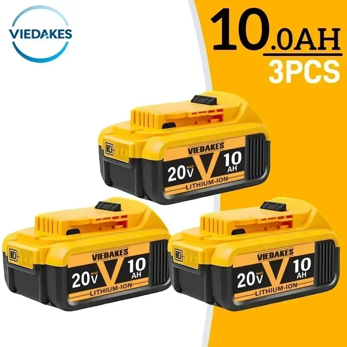 Batterie 20V 12Ah pour outils électriques DeWalt DCF887 DCG405 ✅
