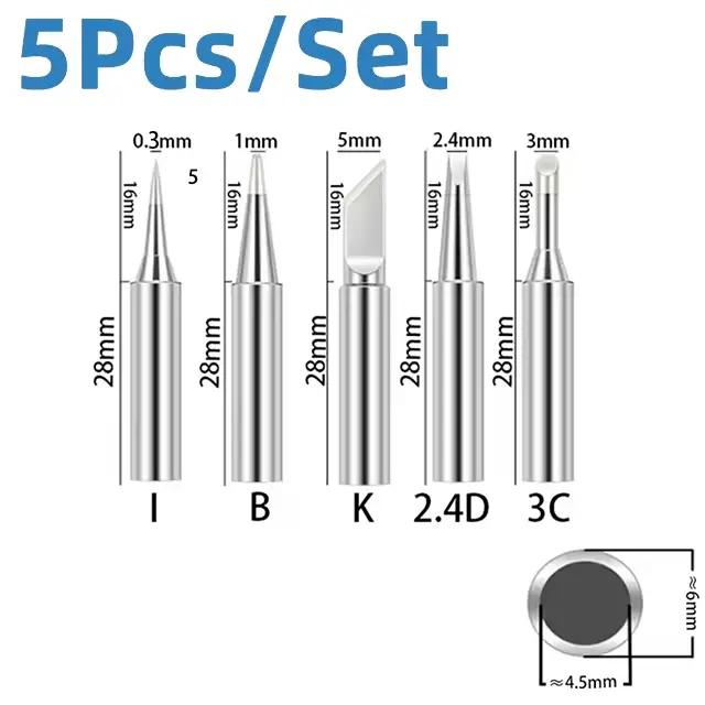 Kit de fer à souder électrique 220V 60W, pistolet à souder à température réglable, outils de soudage