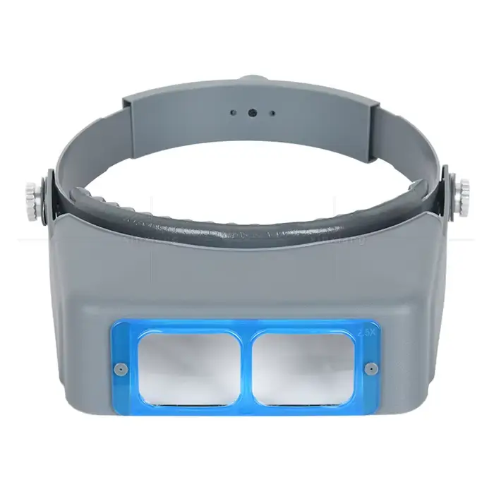 Loupe professionnelle de port de tête, Optivisor, Loupe oculaire à 4 lentilles pour la réparation de
