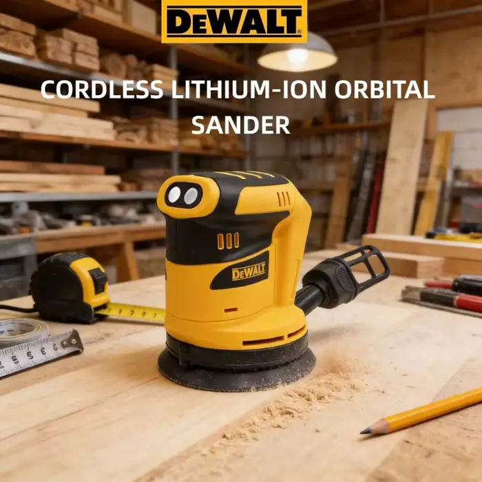 Ponceuse orbitale sans balais Dewalt 20V : Polisseuse
