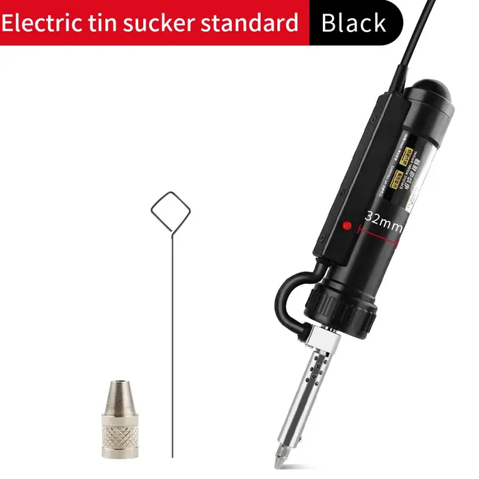LUXIANZI 30 w/40 w puissante pompe à dessouder électrique aspiration étain outil de retrait sous vide outils de soudage