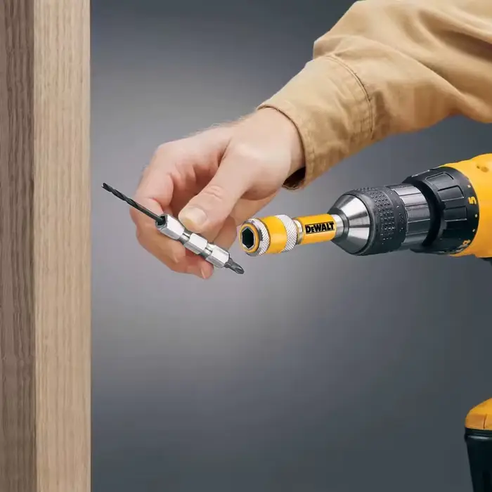 DEWALT DW2730 8 pièces Kit d'entraînement de forage avec boîte étanche à l'humidité charpentier