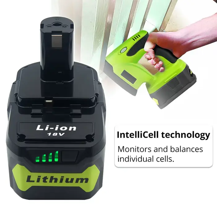 Batterie Rechargeable pour Ryobi ONE + RB18L50 RB18L40