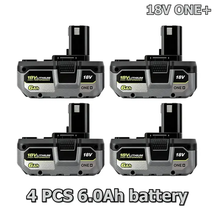 Batterie lithium-ion originale RYOBI 18 V 8,0 Ah compatible avec le perceuse-visseuse P215 et le visseuse à chocs P235, pack de remplacement pour outils électriques