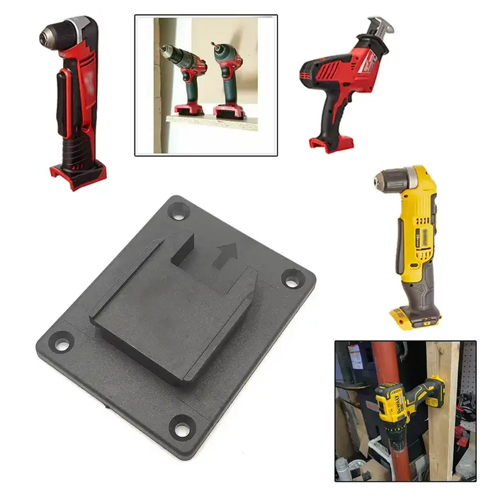 Porte-outils pour perceuse Dewalt 14.4V 18V 20V avec 4 clous de montage