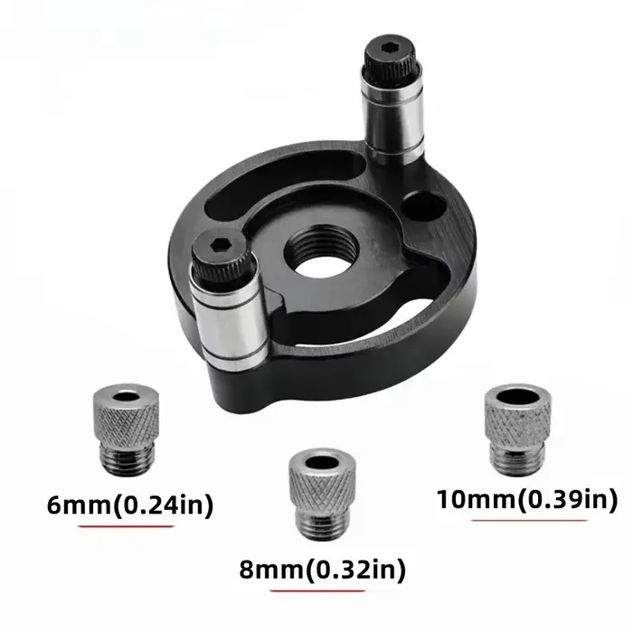 Guide de perçage portable, calibrateur de centrage automatique, adapté pour le perçage de trous droi