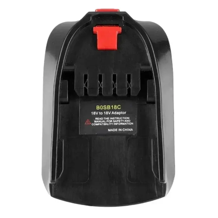 Adaptateur de batterie BOSB18C pour outils électriques Lithium-io ménagers vert Bosch Compatible