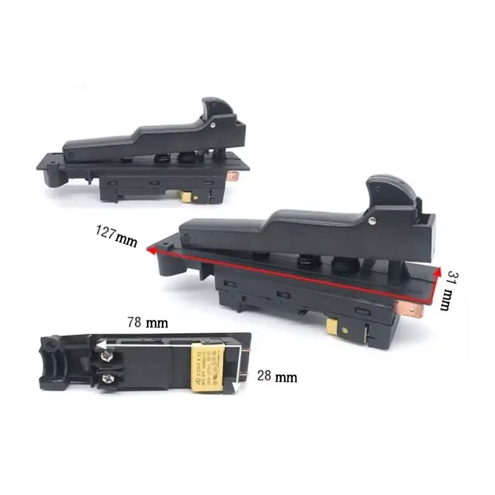 Interrupteur de remplacement pour Hitachi 180 G18SE3 G23SS pour meuleuse d'angle Makita 9067