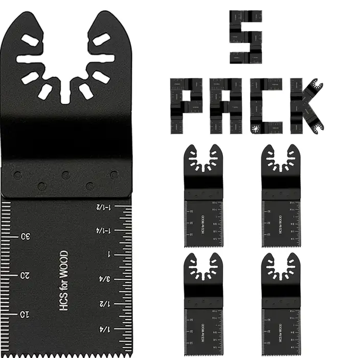 Jeu de lames de scie multifonctions pour rénovateur, oscillant, outils électriques, accessoires, lam