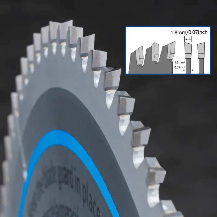 Lame de scie circulaire PAYA 5-3/8 pouces 48 dents pour la coupe du bois