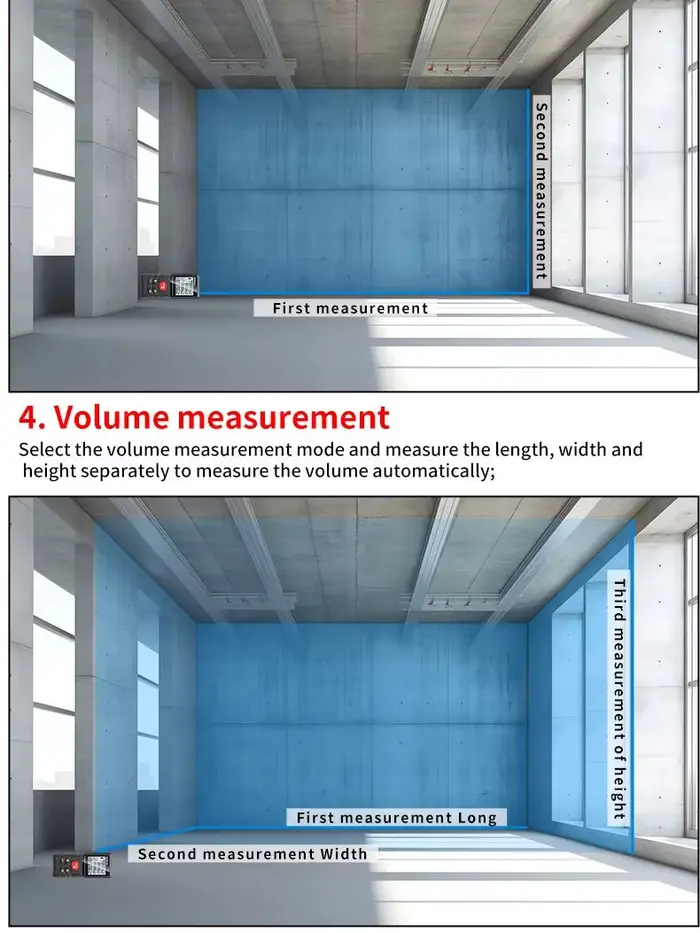 Snakol-Distancemètre laser professionnel, télémètre, ruban à mesurer numérique, règle, outils de tes
