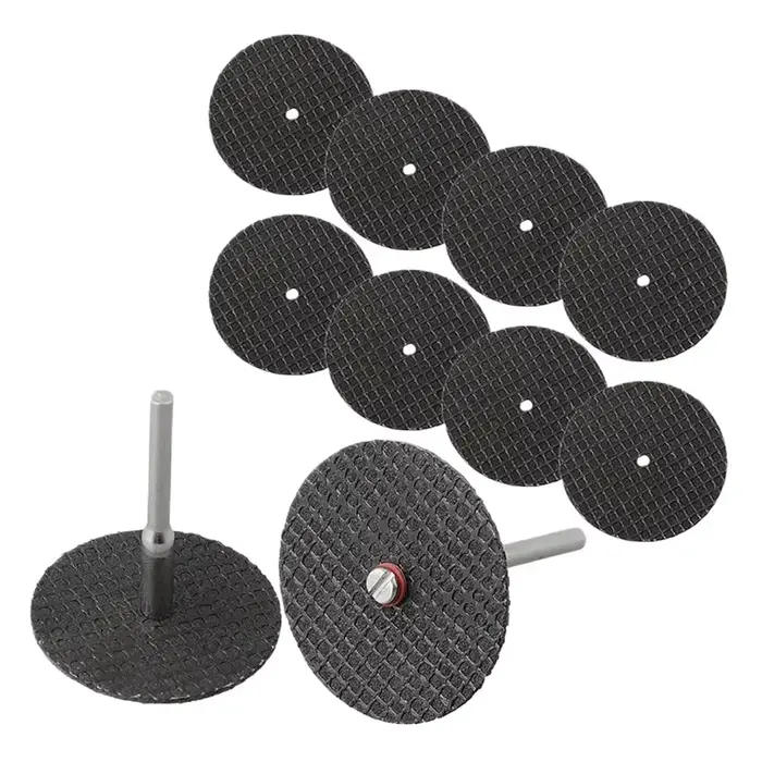 Disque de coupe abrasif 32 Mm avec mandrins, meules, lames de scie pour accessoires, outil rotatif d