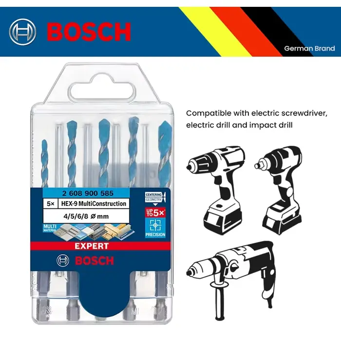 Bosch-Forets HEX-9 série EXPERT