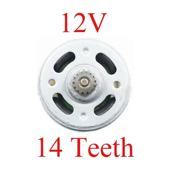 Moteur à engrenages DC 9.6V 12V 14.4V 16.8V 18V 21V RS-550 pour Makita pour DeWalt pour Bosch pour M