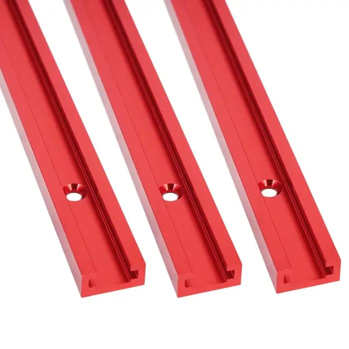 2 pièces Rail de guidage pour menuiserie 600 mm