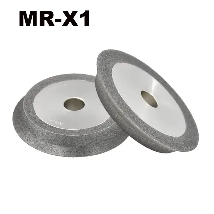 MR 20G 78-125mm CBN meule SDC cercle de meulage 230 grain meuleuse pour carbure métal tungstène acier fraise