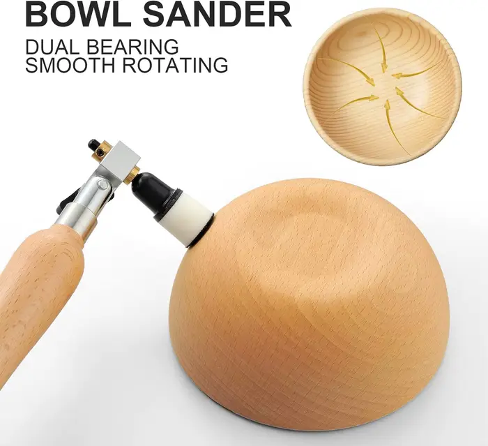 Kit de ponceuse à bol 55 pièces de 1 "et 2 pouces