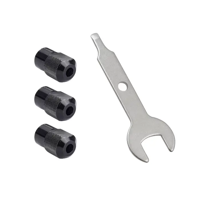 1 jeu d'accessoires de mandrin de forage Dremel, outils rotatifs, écrou de mandrin, accessoires d'ou
