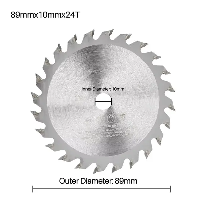 XLilTCT-Lame de Scie Circulaire à Pointe en Carbure, Disque de Coupe du Bois, PVC, Plastique, Outils