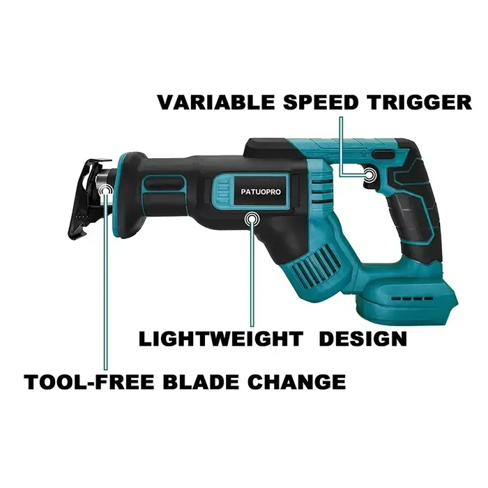 Makita-Scie alternative électrique sans fil