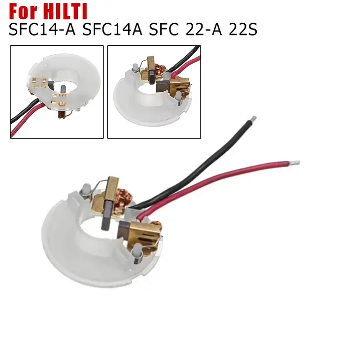 Porte-brosse en carbone pour moteur HILTI série SFC14-A 14A SFC 22-A 22A
